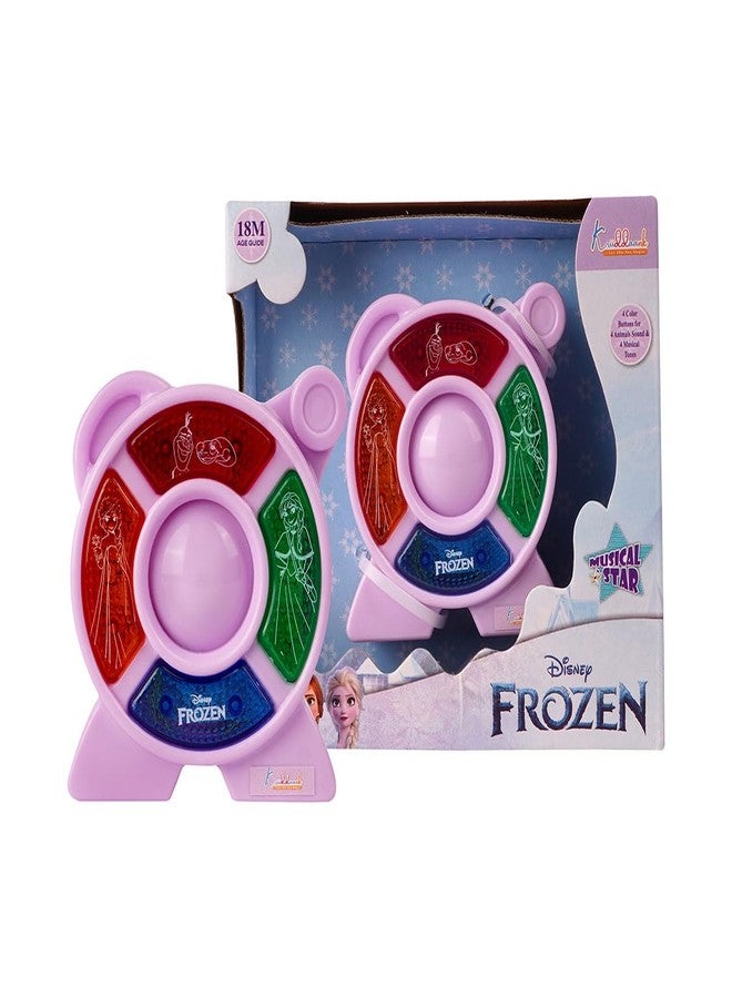 Kriiddaank Frozen Theme Guitar Music Set - Elsa & Anna | Fun & Educational Toy for Kids | Safe, Engaging & Interactive Play - Image 1